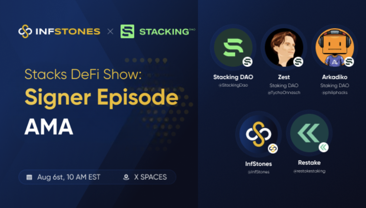 Stacks DeFi Show: Signers Episode AMA