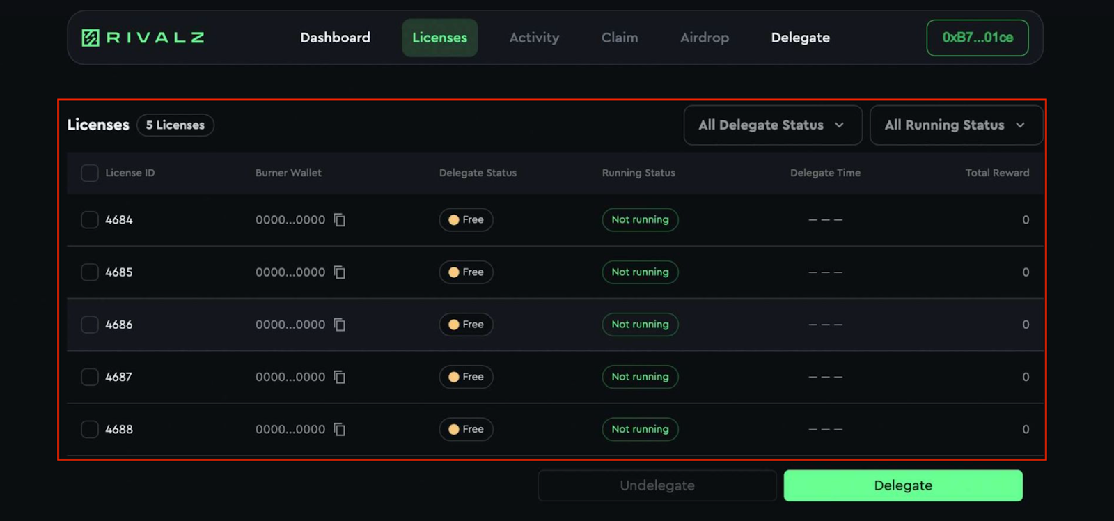 How to Setup Your Rivalz zNode Delegation with InfStones